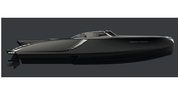 The classic looking boat embraces some of the familiar shapes found on a ... The classic looking boat embraces some of the familiar shapes found on a ...