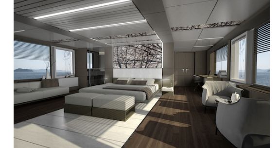 ... open boat with the volume and the comfort of a large displacement yacht. ... open boat with the volume and the comfort of a large displacement yacht.