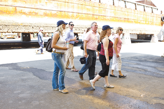 American Superyacht Forum 2010 - Shipyard Tour