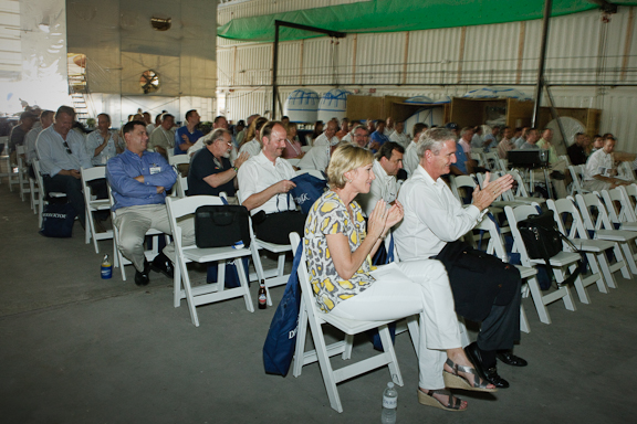 American Superyacht Forum 2010 - Shipyard Tour