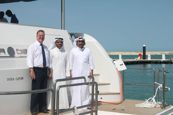 Image for article Lusail City Marina hosts its first yacht