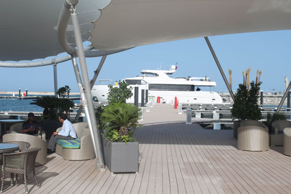 Image for article Lusail City Marina hosts its first yacht