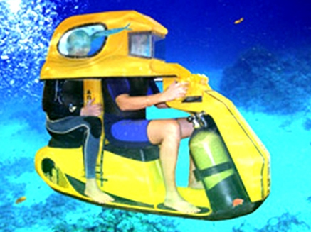 Image for article Aqua Star Scooters launch two-man underwater scooter