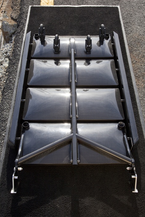 Image for article Bristol Yacht Components installs new carbon fibre stair system on Independence II