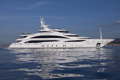 Image for article Benetti launches Diamonds Are Forever in James Bond inspired event
