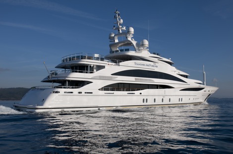 Image for article Benetti launches Diamonds Are Forever in James Bond inspired event