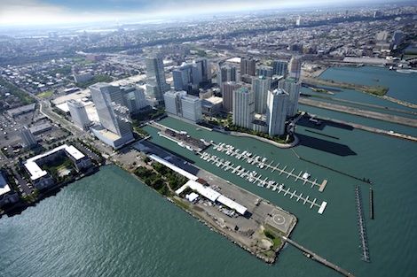 Image for article Newport marina's superyacht expansion completed