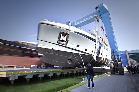Image for article 45m superyacht 'Aslec 4' launched