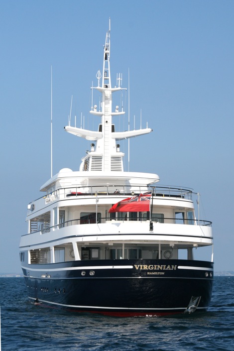 Image for article Pendennis Plus completes 'Virginian' refit