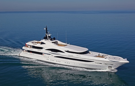 Image for article Proteksan Turquoise's 72.6m 'Vicky' completes sea trials