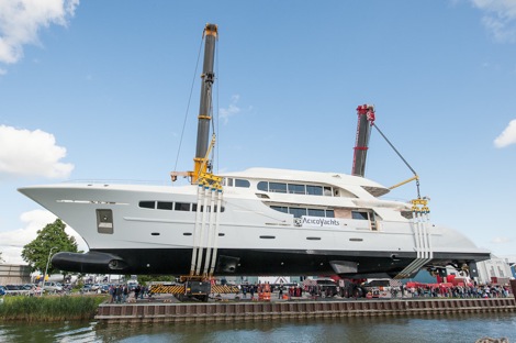 Image for article Acico Yachts launches 49m superyacht 'Nassima'
