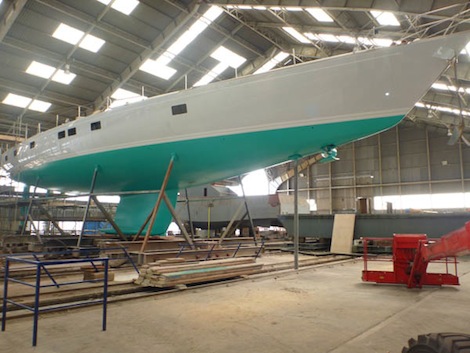 Image for article 'Lunar Mist' refit at Solent Refit UK