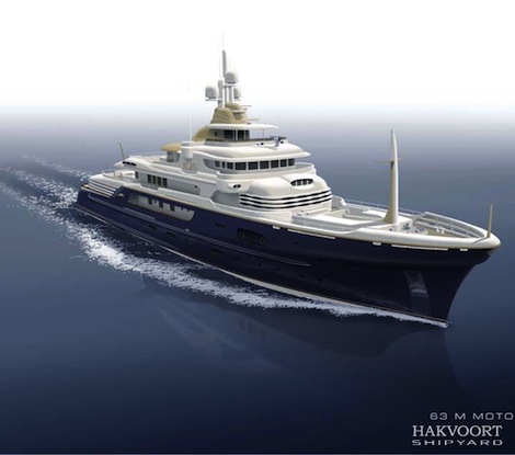Image for article Hakvoort at near capacity with new 63m superyacht contract