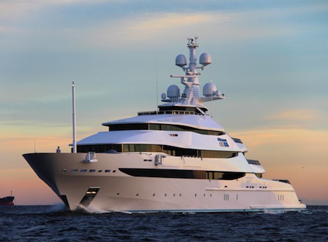 Image for article Oceanco's 'St Princess Olga' on course to her owner