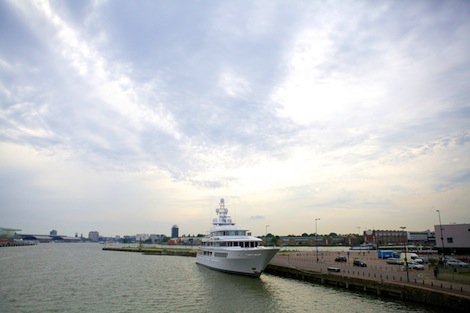 Image for article 'Utopia' re-launched after refit at Feadship