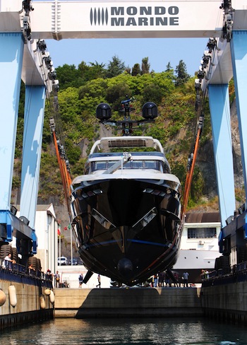 Image for article Mondomarine launch 41m M/Y 'Nameless'
