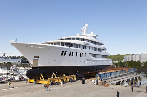 Image for article Delta Marine delivers 66m 'Invictus'