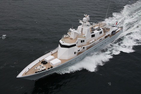 Image for article 'Ronin' leaves Lürssen after eleven-month refit