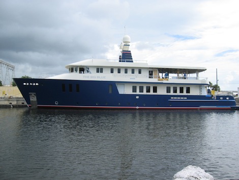 Image for article Derecktor complete refit on 'The Big Blue'