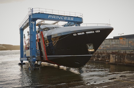 Image for article Princess Yachts launch 40m motoryacht