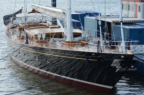 Image for article Royal Huisman launch 47.65m 'Wisp'