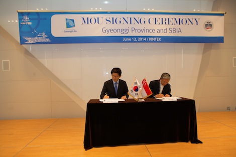 Image for article Singapore Boating Industry Association and Korea's Gyeonggi Province sign MoU