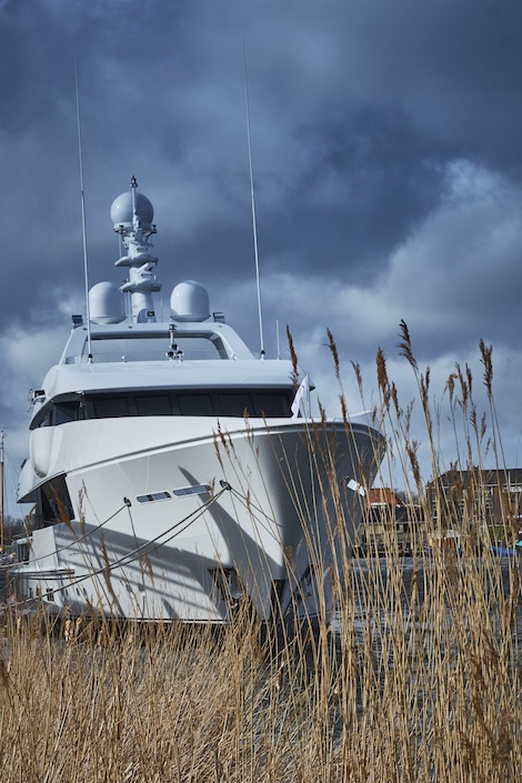 Image for article Feadship launches 44m superyacht 'Moon Sand'