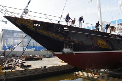 Image for article Perini S/Y 'Ellen' completes her refit