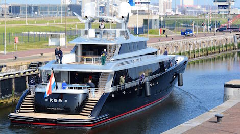 Image for article Feadship’s M/Y ‘Kiss’ listed for sale