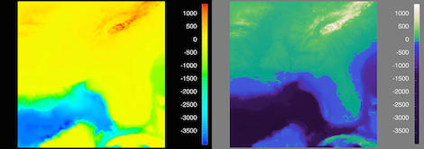 Image for article New colour scale reveals FarSounder images