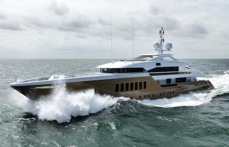 Image for article Heesen delivers 55m fast displacement yacht 'Azamanta'