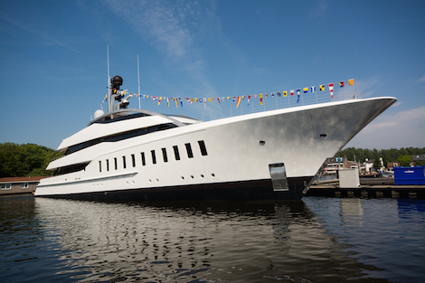 Image for article Feadship launches 57m superyacht 'Halo'