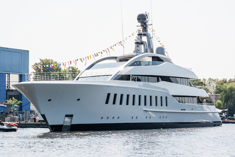 Image for article Feadship launches 57m superyacht 'Halo'