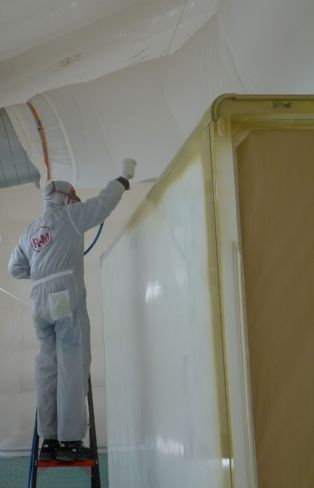 Image for article Fugico Paintworks produces portable spraying booth