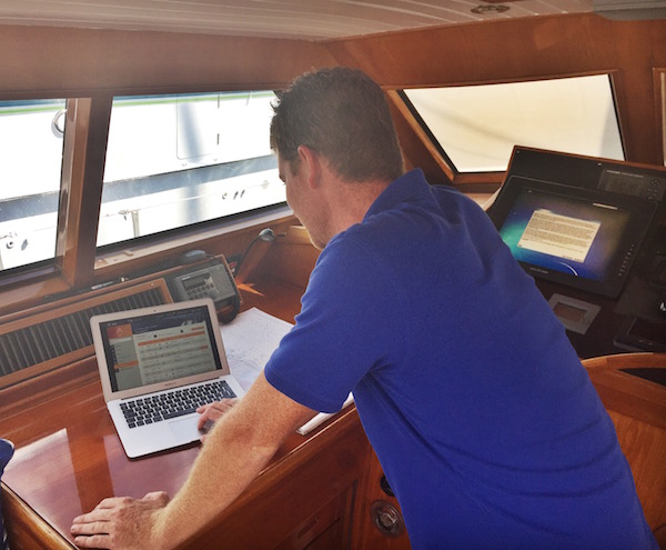 Image for article Sealogical yacht management software
