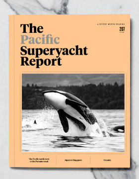 The Superyacht Report: The Pacific Superyacht Report covershot
