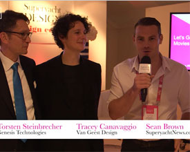 Video thumbnail for Tracey Canavaggio and Torsten Steinbrecher at SuperyachtDESIGN Week 2016