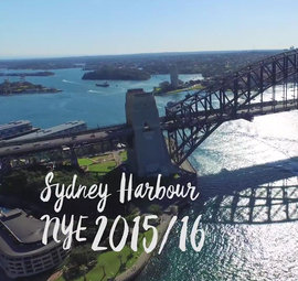Video thumbnail for New Year's Eve on board a superyacht in Sydney Harbour